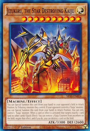Jizukiru, the Star Destroying Kaiju [SR10-EN014] Common Yu-Gi-Oh!
