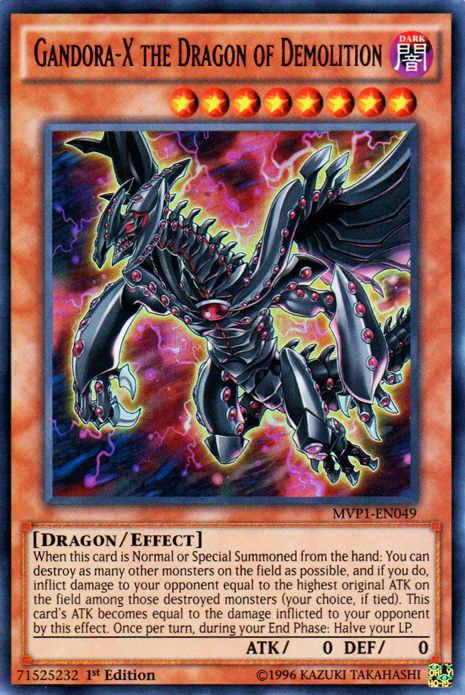 Gandora-X the Dragon of Demolition [MVP1-EN049] Ultra Rare Yu-Gi-Oh!
