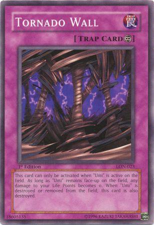 Tornado Wall [LON-023] Common Yu-Gi-Oh!