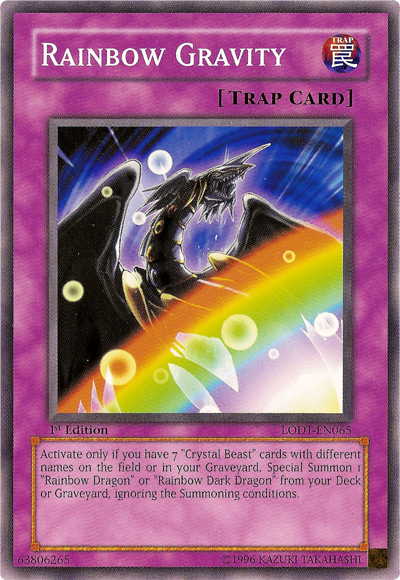 Rainbow Gravity [LODT-EN065] Common Yu-Gi-Oh!