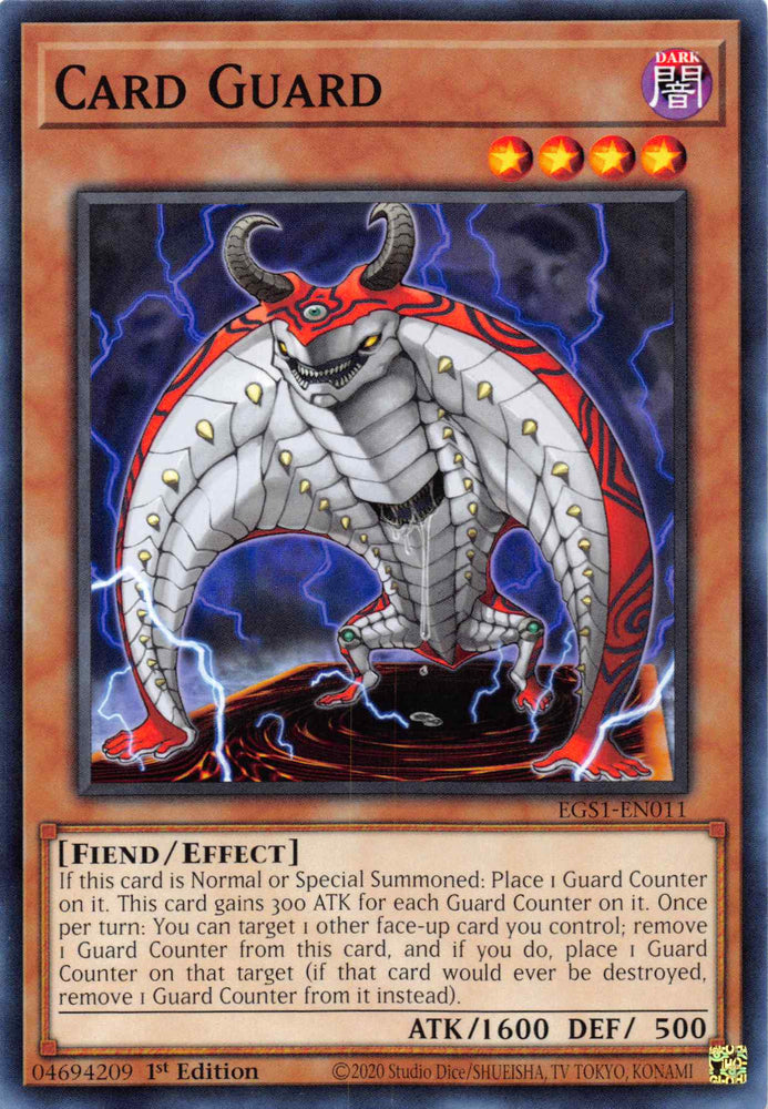 Card Guard [EGS1-EN011] Common Yu-Gi-Oh!