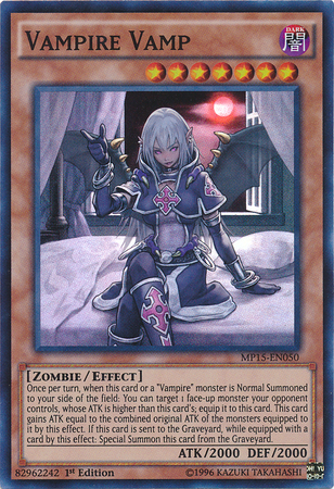 Vampire Vamp [MP15-EN050] Super Rare Yu-Gi-Oh!