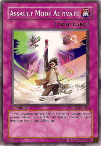 Assault Mode Activate [CRMS-EN063] Common Yu-Gi-Oh!