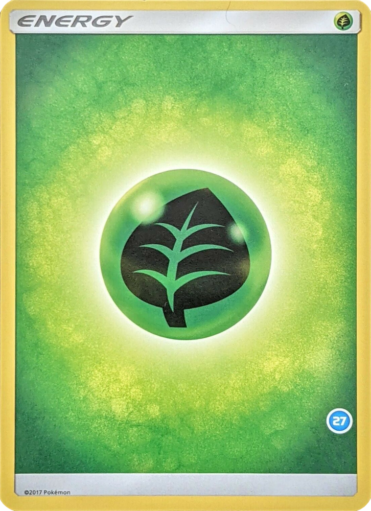 Grass Energy (Deck Exclusive #27) [Sun & Moon: Trainer Kit - Alolan Ninetales] Pokémon