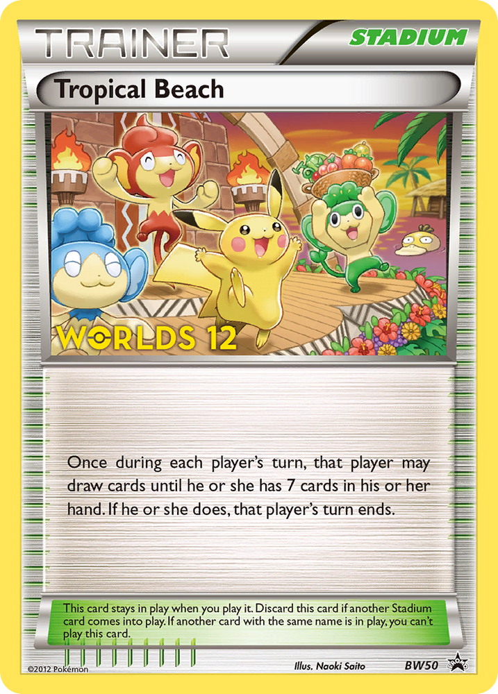 Tropical Beach (BW50) [Black & White: Black Star Promos] Pokémon