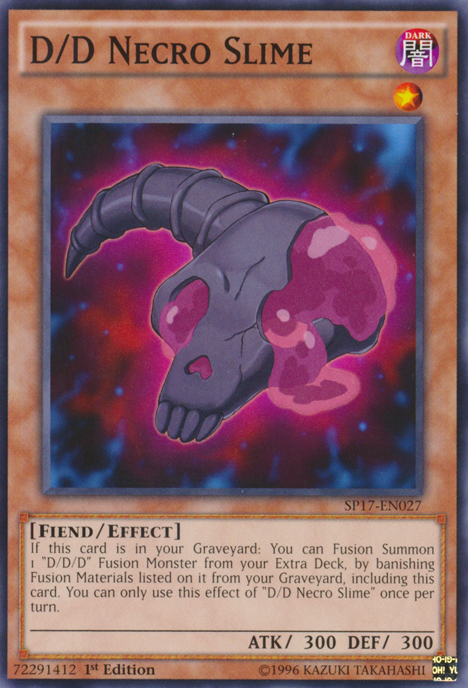 D/D Necro Slime [SP17-EN027] Common Yu-Gi-Oh!