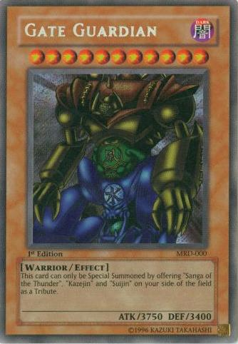 Gate Guardian [MRD-000] Secret Rare Yu-Gi-Oh!