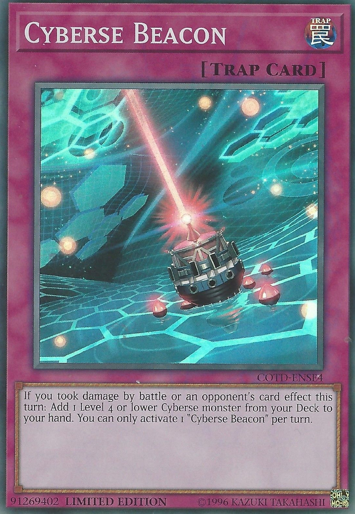 Cyberse Beacon [COTD-ENSE4] Super Rare