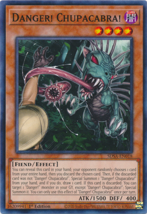 Danger! Chupacabra! [SDSA-EN018] Common Yu-Gi-Oh!
