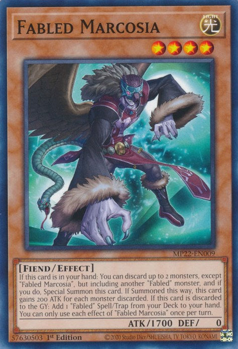 Fabled Marcosia [MP22-EN009] Common Yu-Gi-Oh!