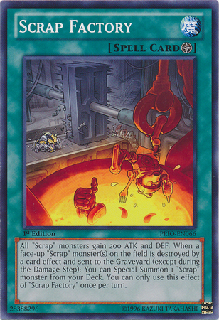 Scrap Factory [PRIO-EN066] Common Yu-Gi-Oh!