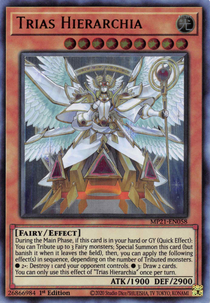 Trias Hierarchia [MP21-EN058] Ultra Rare Yu-Gi-Oh!