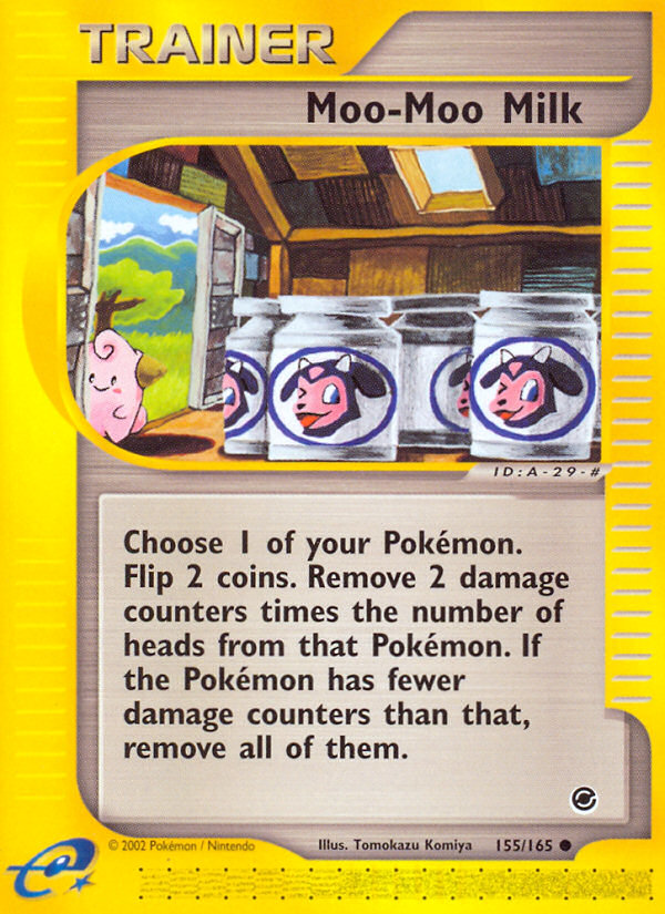 Moo-Moo Milk (155/165) [Expedition: Base Set] Pokémon
