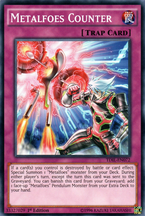 Metalfoes Counter [TDIL-EN072] Common Yu-Gi-Oh!
