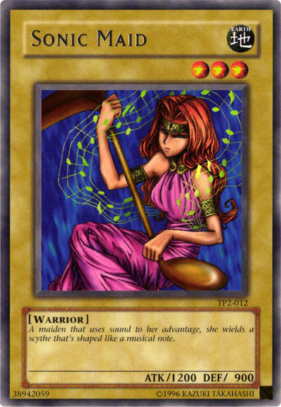 Sonic Maid [TP2-012] Rare Yu-Gi-Oh!