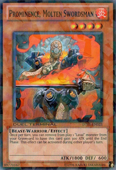 Prominence, Molten Swordsman [DT05-EN025] Common Yu-Gi-Oh!