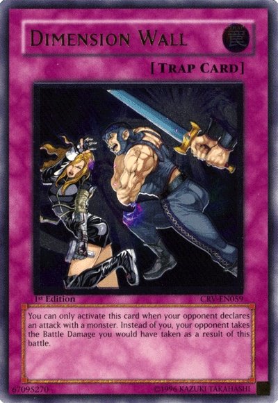 Dimension Wall [CRV-EN059] Ultimate Rare Yu-Gi-Oh!
