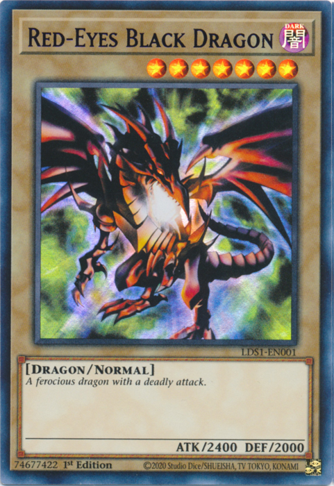 Red-Eyes Black Dragon (Purple) [LDS1-EN001] Ultra Rare