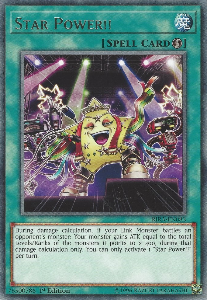 Star Power!! [RIRA-EN083] Rare Yu-Gi-Oh!