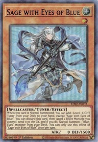Sage with Eyes of Blue (Purple) [LDS2-EN011] Ultra Rare Yu-Gi-Oh!