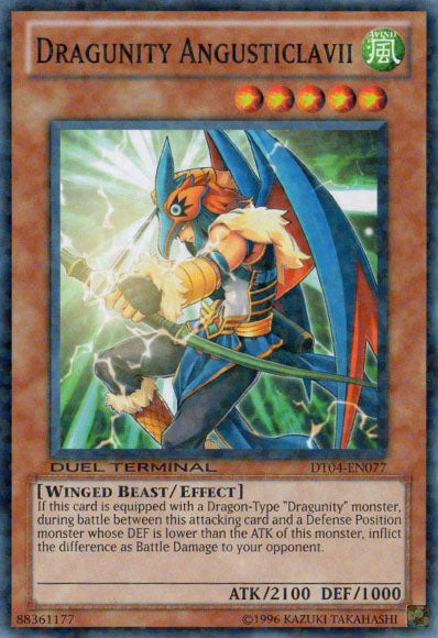 Dragunity Angusticlavii [DT04-EN077] Common Yu-Gi-Oh!