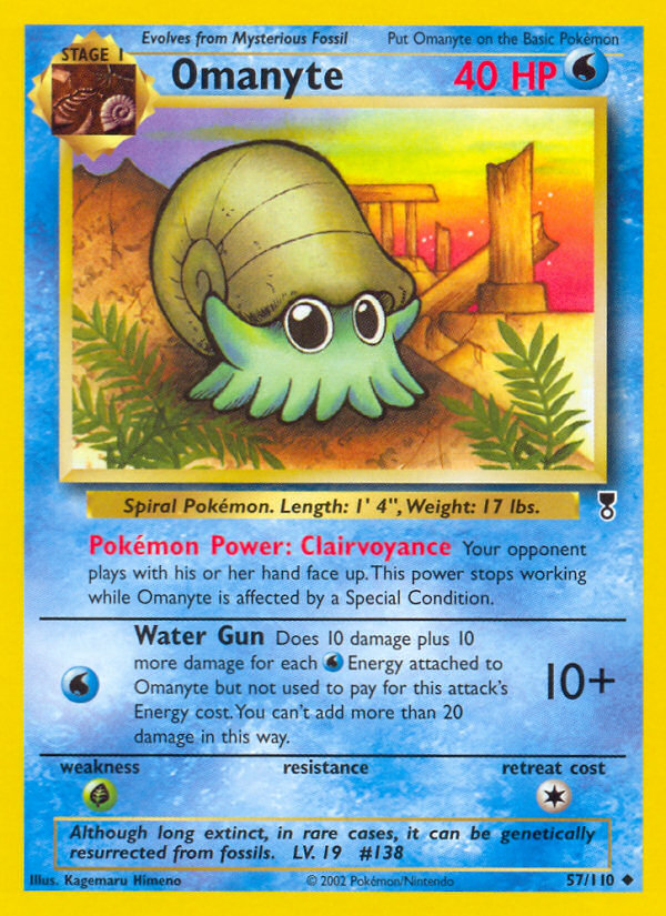 Omanyte (57/110) [Legendary Collection] Pokémon