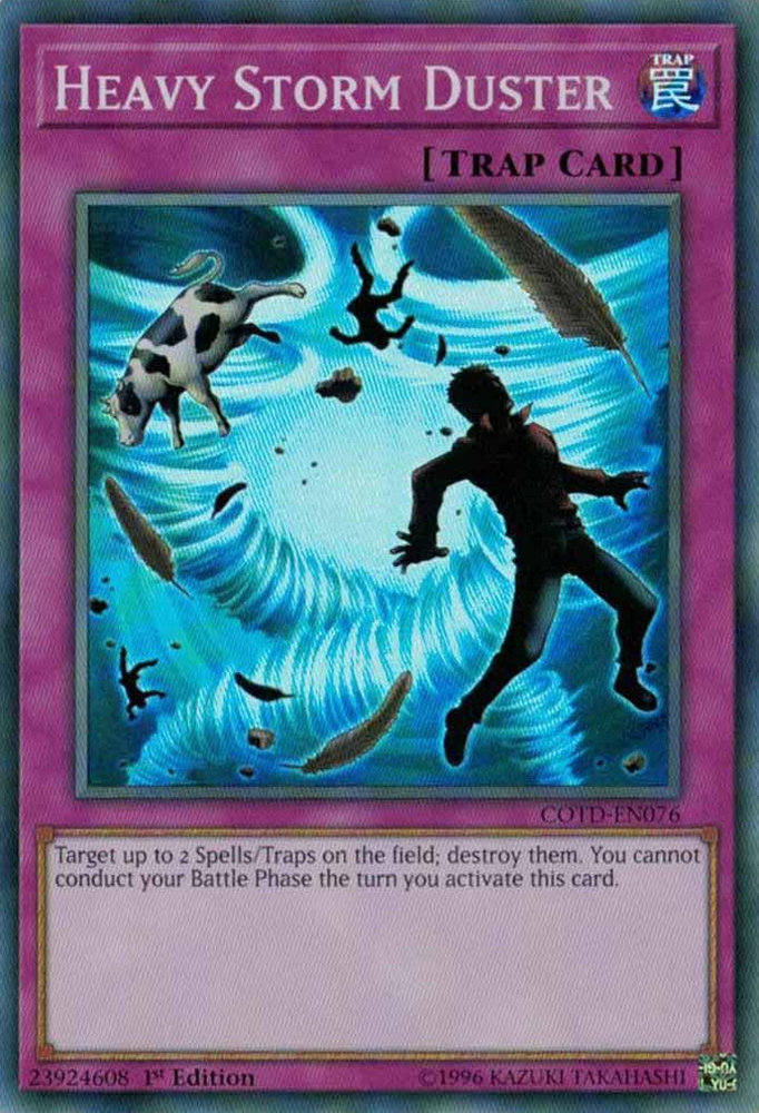 Heavy Storm Duster [COTD-EN076] Super Rare Yu-Gi-Oh!