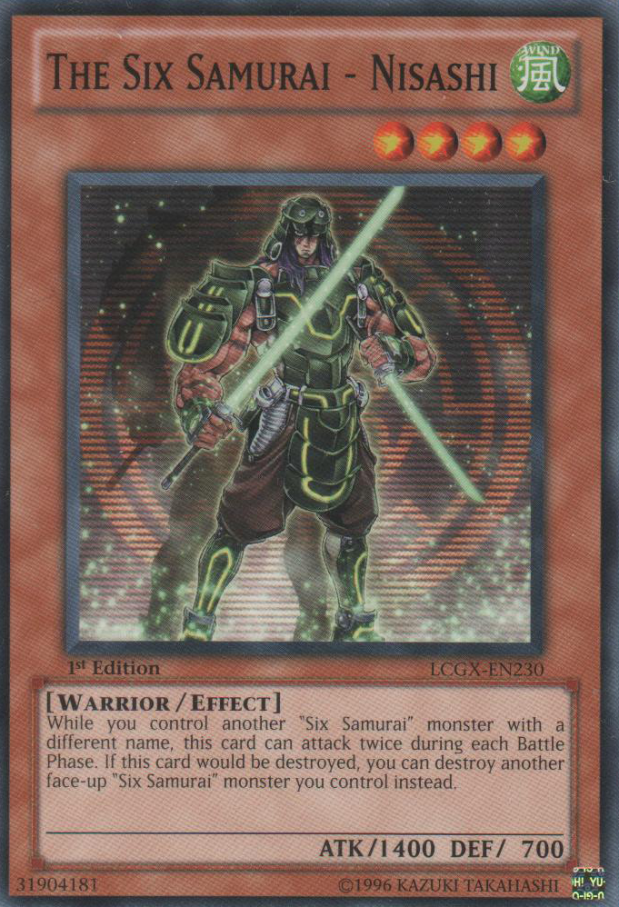The Six Samurai - Nisashi [LCGX-EN230] Common Yu-Gi-Oh!