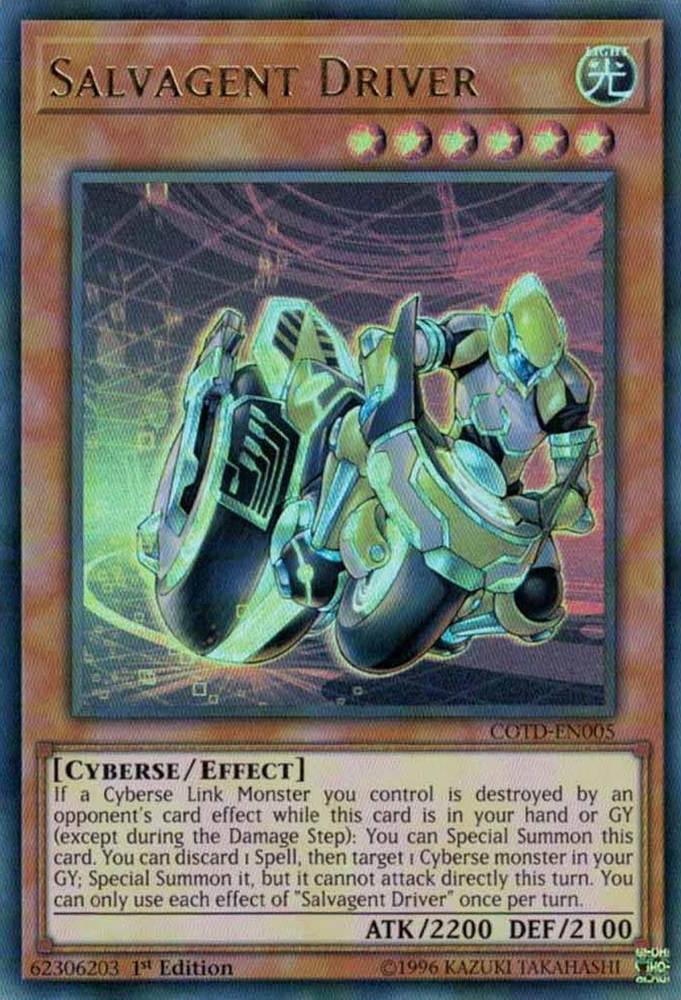 Salvagent Driver [COTD-EN005] Ultra Rare Yu-Gi-Oh!