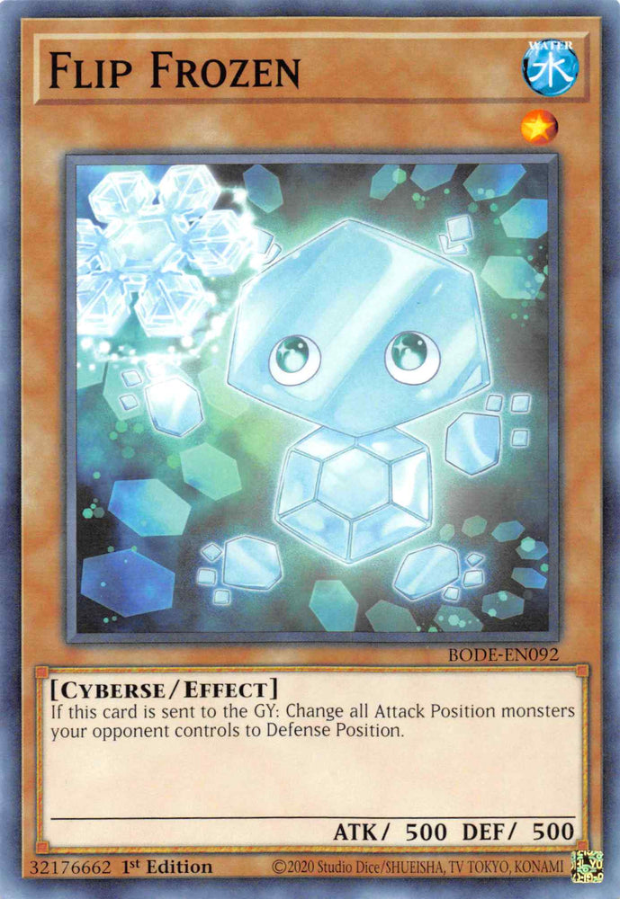 Flip Frozen [BODE-EN092] Common Yu-Gi-Oh!