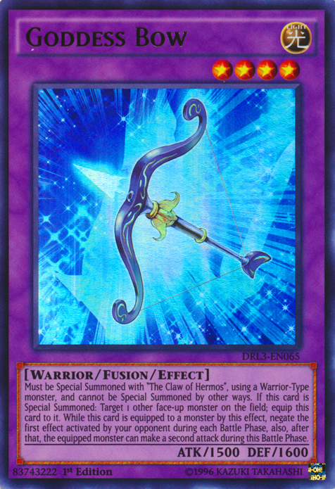 Goddess Bow [DRL3-EN065] Ultra Rare Yu-Gi-Oh!