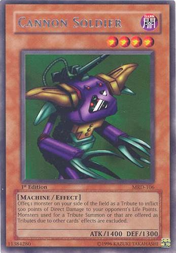 Cannon Soldier [MRD-106] Rare Yu-Gi-Oh!