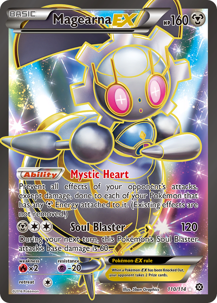 Magearna EX (110/114) [XY: Steam Siege] Pokémon