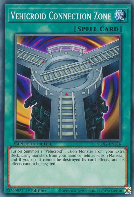 Vehicroid Connection Zone [SGX2-ENB16] Common Yu-Gi-Oh!