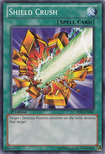 Shield Crush [BP01-EN080] Common Yu-Gi-Oh!
