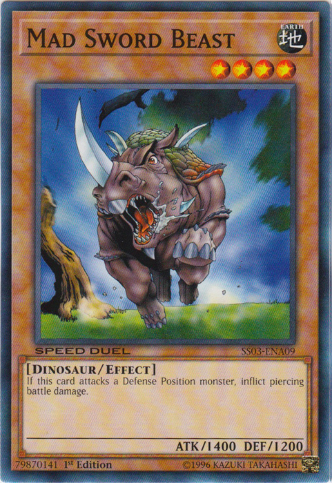 Mad Sword Beast [SS03-ENA09] Common Yu-Gi-Oh!