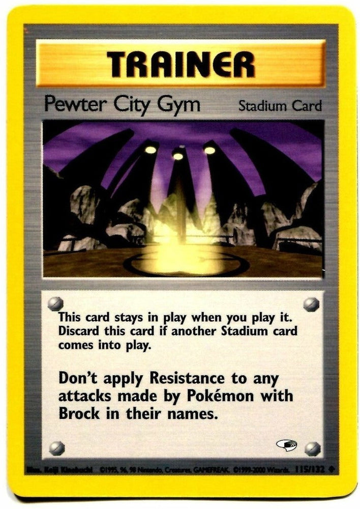 Pewter City Gym (115/132) [Gym Heroes Unlimited] Pokémon