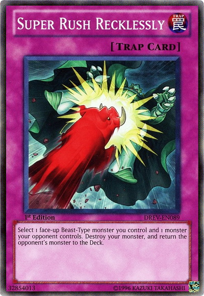 Super Rush Recklessly [DREV-EN089] Super Rare Yu-Gi-Oh!