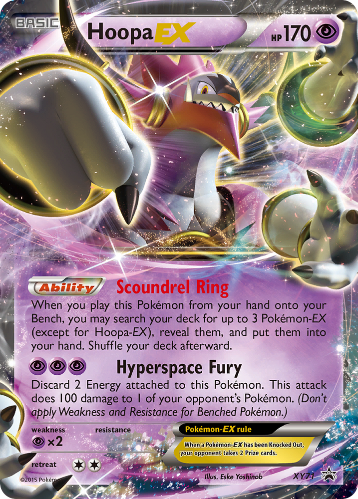 Hoopa EX (XY71) [XY: Black Star Promos] Pokémon