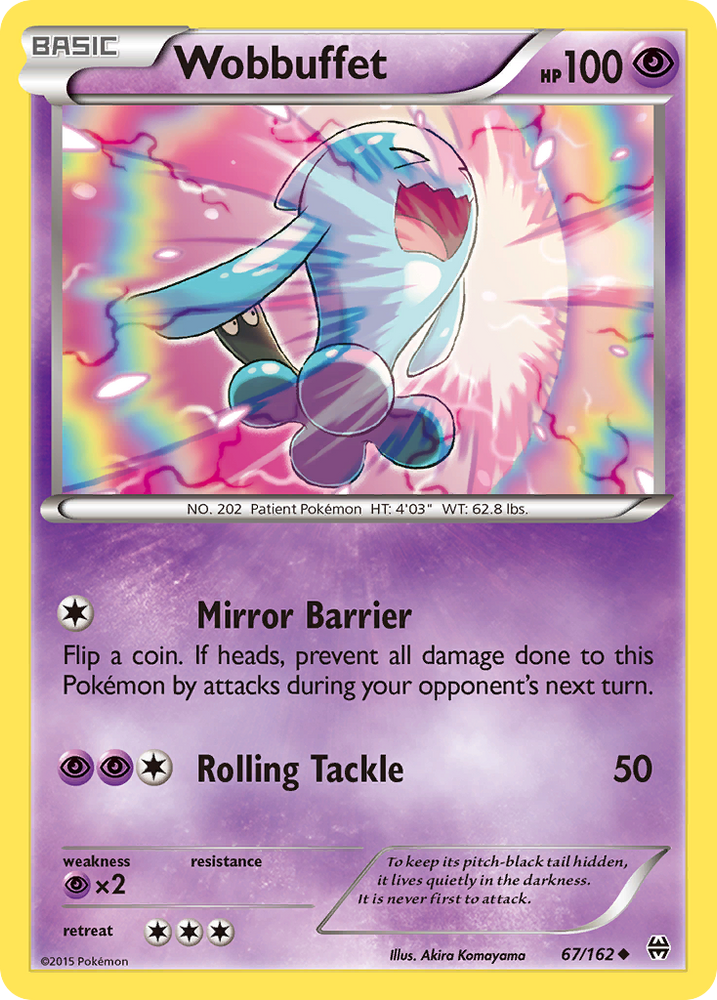Wobbuffet (67/162) [XY: BREAKthrough] Pokémon