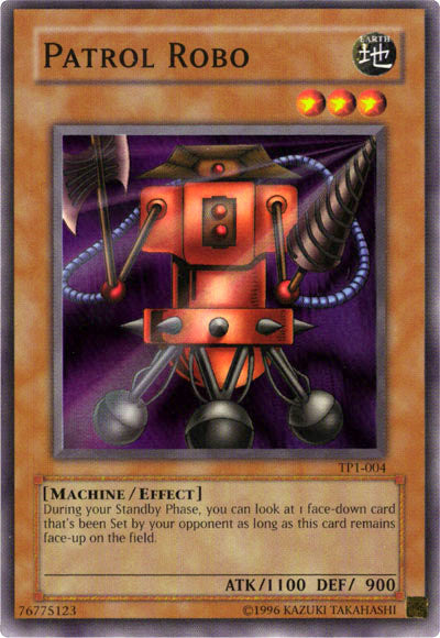 Patrol Robo [TP1-004] Super Rare Yu-Gi-Oh!