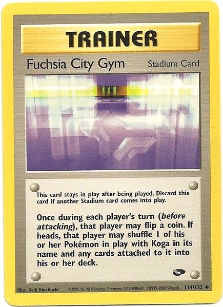Fuchsia City Gym (114/132) [Gym Challenge Unlimited] Pokémon