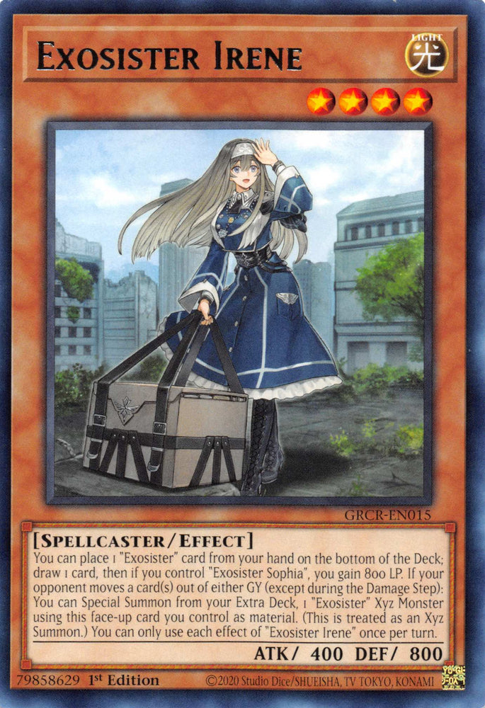 Exosister Irene [GRCR-EN015] Rare Yu-Gi-Oh!