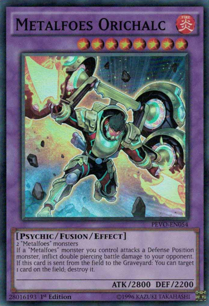 Metalfoes Orichalc [PEVO-EN054] Super Rare Yu-Gi-Oh!