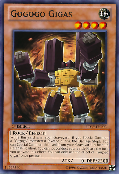 Gogogo Gigas [LTGY-EN002] Rare Yu-Gi-Oh!