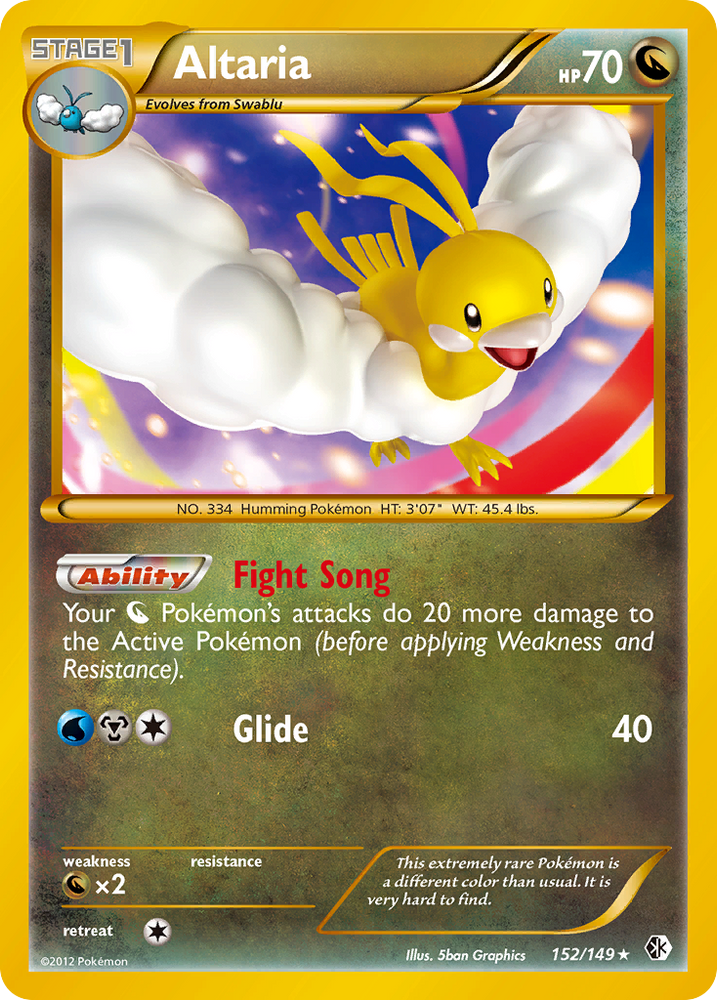 Altaria (152/149) [Black & White: Boundaries Crossed] Pokémon