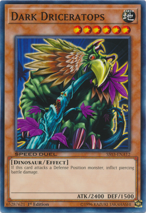 Dark Driceratops [SS03-ENA12] Common Yu-Gi-Oh!