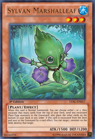 Sylvan Marshalleaf [LVAL-EN017] Ultra Rare