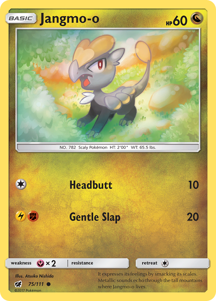 Jangmo-o (75/111) [Sun & Moon: Crimson Invasion] Pokémon