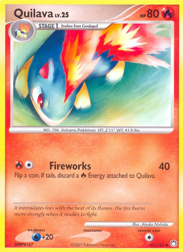 Quilava (60/123) [Diamond & Pearl: Mysterious Treasures] Pokémon